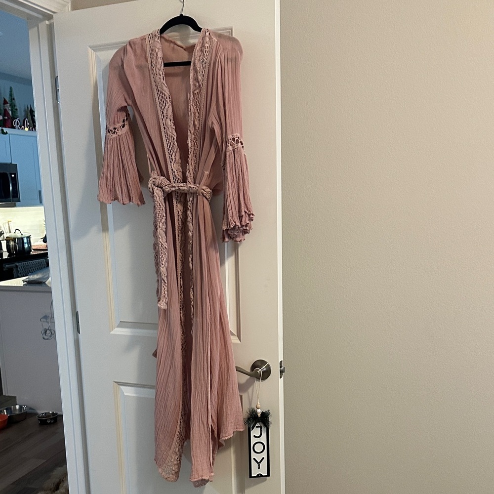 Jen's Pirate Booty Pink Swim Coverup Size Small. - Picture 2 of 3